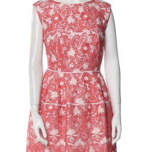 *NWT TRR*  Authentic TALBOT RUNHOF Lace Pattern Knee-Length Dress Size XL | US12
